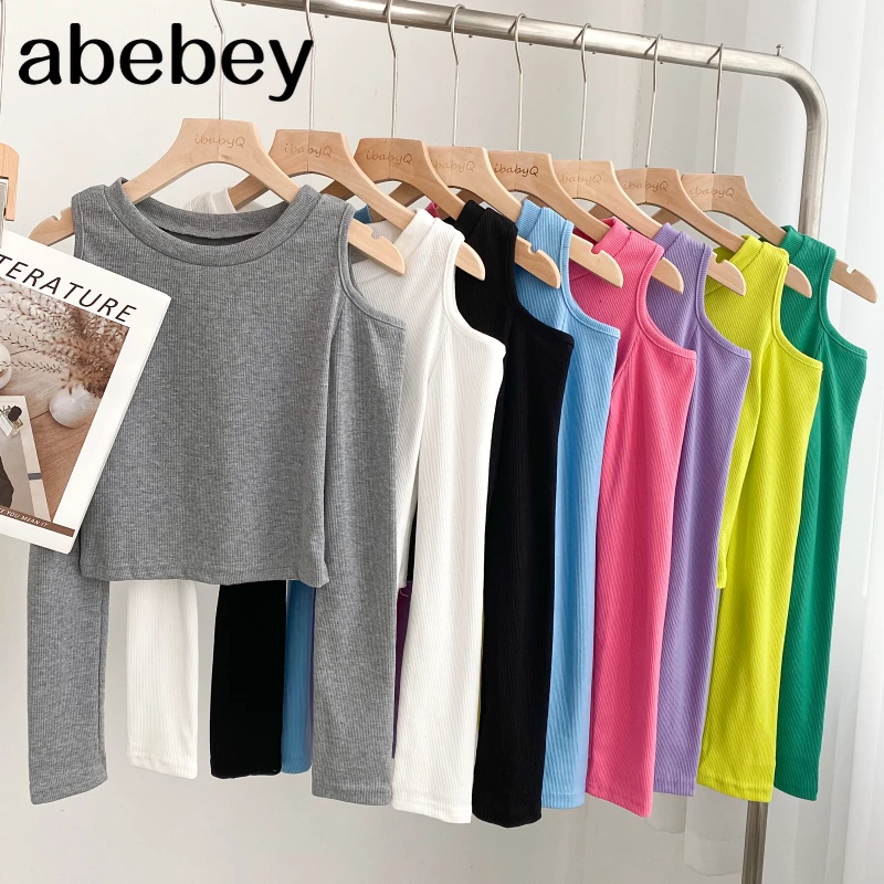 Модная футболка с круглым вырезом и длинным рукавом, дизайнерская короткая Однотонная футболка с вырезами и открытыми плечами, топ, новинка...
Модная футболка с круглым вырезом и длинным рукавом, дизайнерская короткая Однотонная футболка с вырезами и открытыми плечами, топ, новинка...