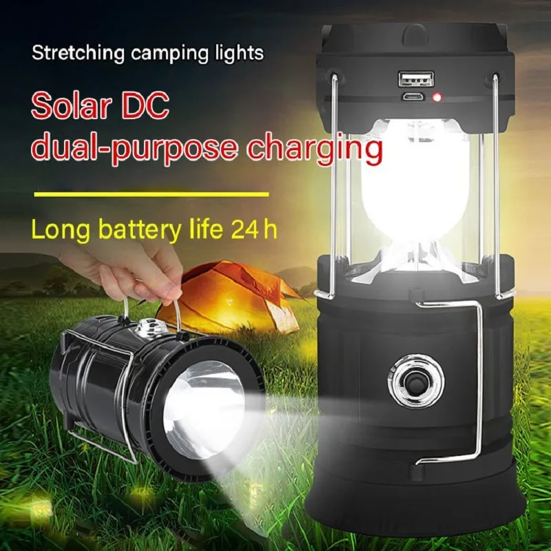 USB Solar Charging Outdoor Camping Light Telescopic Horse Light Pportable Adjustable Working Light Waterproof Emergency Light
USB Solar Charging Outdoor Camping Light Telescopic Horse Light Pportable Adjustable Working Light Waterproof Emergency Light