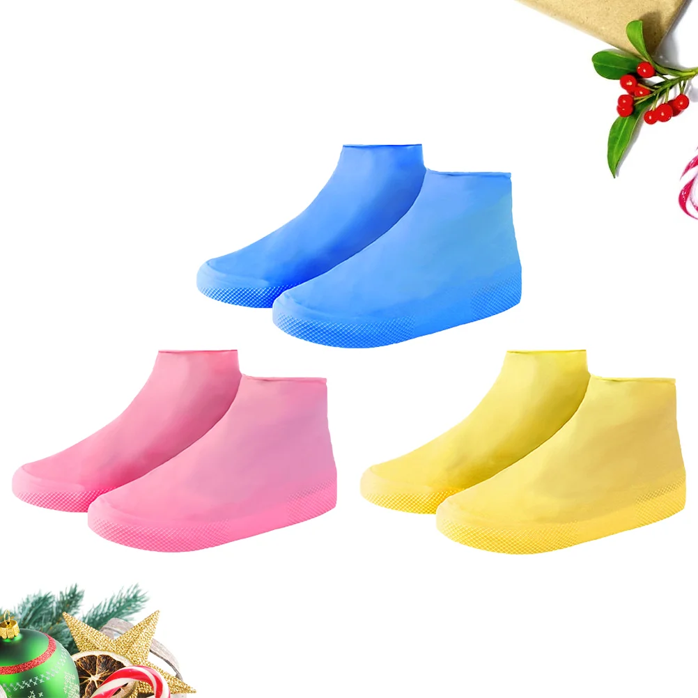 Shoe Cover Covers Waterproof Rain Shoes Overshoes Protectors Silicone Bootanti Rubber Reusable Sock Cyclingcase Skid
Shoe Cover Covers Waterproof Rain Shoes Overshoes Protectors Silicone Bootanti Rubber Reusable Sock Cyclingcase Skid