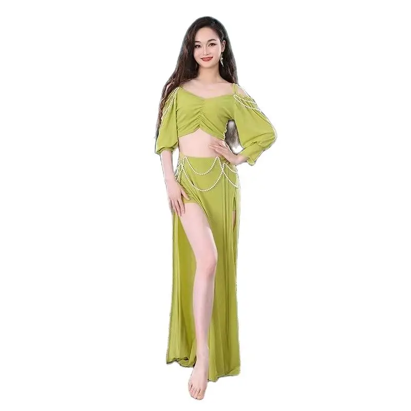 Women Sexy Belly Dance Top Bra & Beaded Belt 2 Pieces Belly Dance Costume Outfit Set Bras & Belt Female Bollywood Dance Clothes
Women Sexy Belly Dance Top Bra & Beaded Belt 2 Pieces Belly Dance Costume Outfit Set Bras & Belt Female Bollywood Dance Clothes