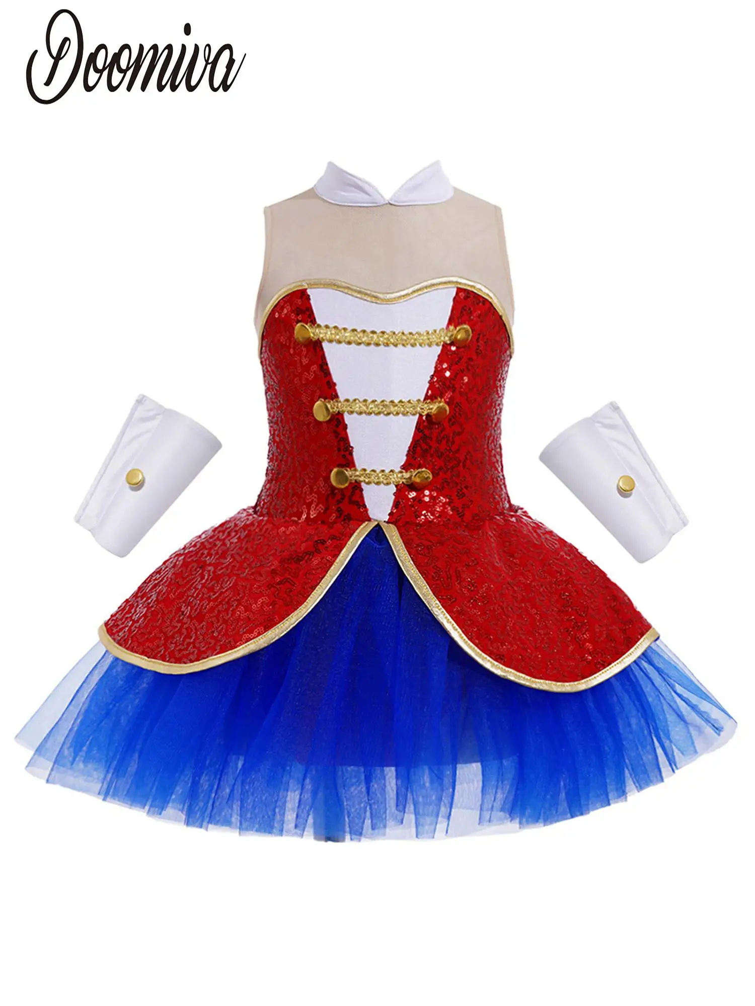 Kids Girls Ballet Ballroom Dance Dress Performance Clothing Girls Teen Sleeveless Sequins Tutu Mesh Dance Dress with Two Cuffs
Kids Girls Ballet Ballroom Dance Dress Performance Clothing Girls Teen Sleeveless Sequins Tutu Mesh Dance Dress with Two Cuffs