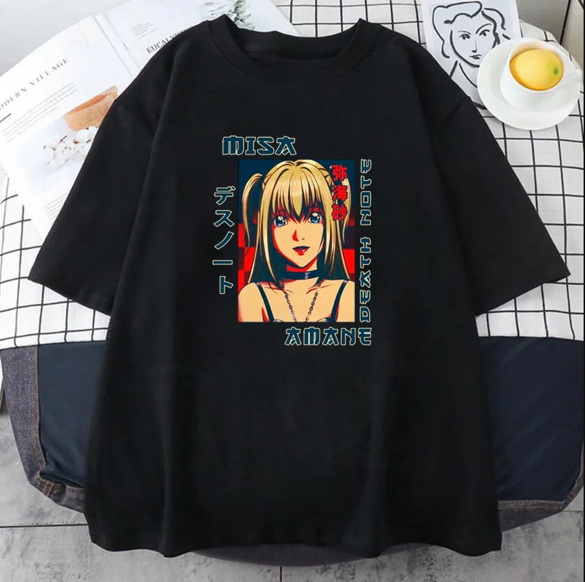 death note top tees men casual manga 2022 print vintage t-shirt clothes vintage graphic
death note top tees men casual manga 2022 print vintage t-shirt clothes vintage graphic