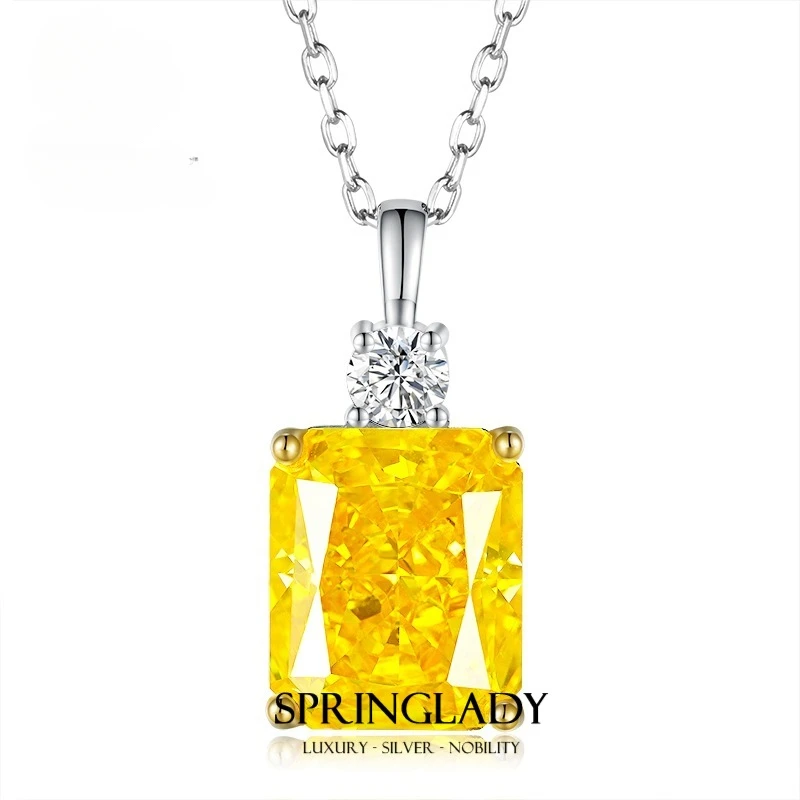 Женский кулон из серебра 100% пробы, с цитрином и сапфиром
Женский кулон из серебра 100% пробы, с цитрином и сапфиром