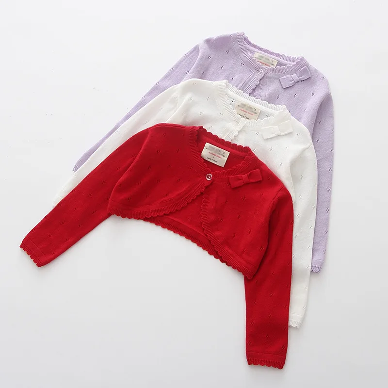 Bow knot small children's small shawl children's air-conditioning shirt summer girls knitted cardigan jacket
Bow knot small children's small shawl children's air-conditioning shirt summer girls knitted cardigan jacket