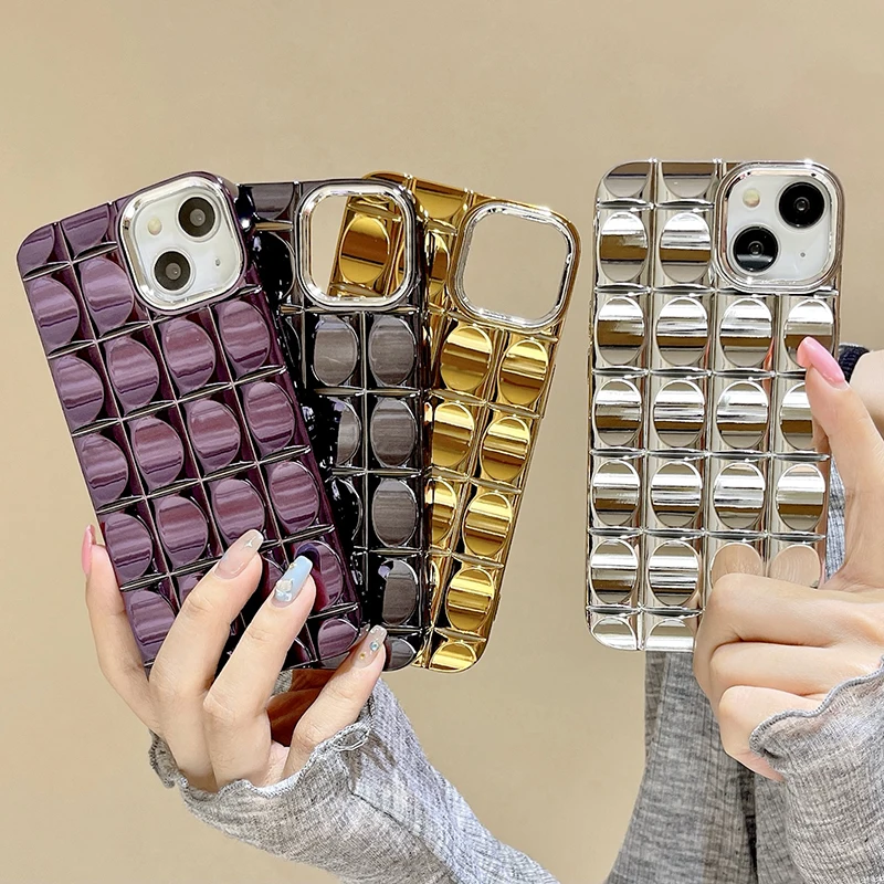 Luxury Plating 3D Curved Wave Phone Case For iPhone 14 13 12 11 Pro Max XS XR X 7 8 Plus Soft Silicone Shockproof Back Cover
Luxury Plating 3D Curved Wave Phone Case For iPhone 14 13 12 11 Pro Max XS XR X 7 8 Plus Soft Silicone Shockproof Back Cover