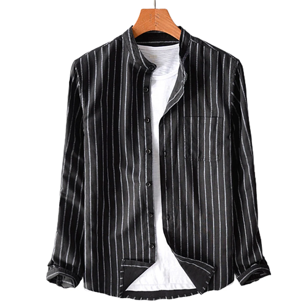 Блузка мужская, Размеры S ~ 2XL, дышащие повседневные свободные рубашки без воротника, удобные классические рубашки Grandad 2022
Блузка мужская, Размеры S ~ 2XL, дышащие повседневные свободные рубашки без воротника, удобные классические рубашки Grandad 2022