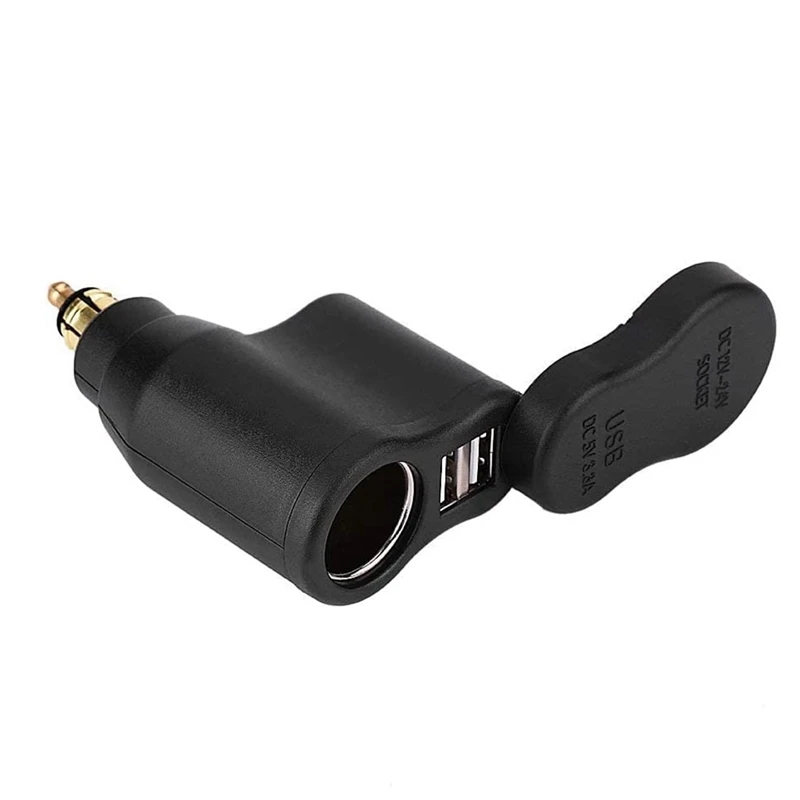 Водонепроницаемый адаптер питания для мотоцикла с двумя USB-портами и прикуривателем
Водонепроницаемый адаптер питания для мотоцикла с двумя USB-портами и прикуривателем