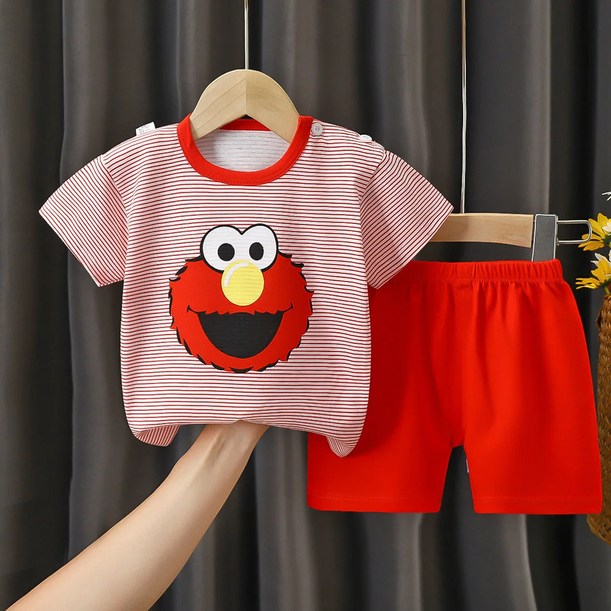 2 Pcs/set Summer Set Baby Girl Cute Clothes Kids Boys Casual Short Sleeve T-shirt+shorts Cartoon Outfits Children's Sets
2 Pcs/set Summer Set Baby Girl Cute Clothes Kids Boys Casual Short Sleeve T-shirt+shorts Cartoon Outfits Children's Sets