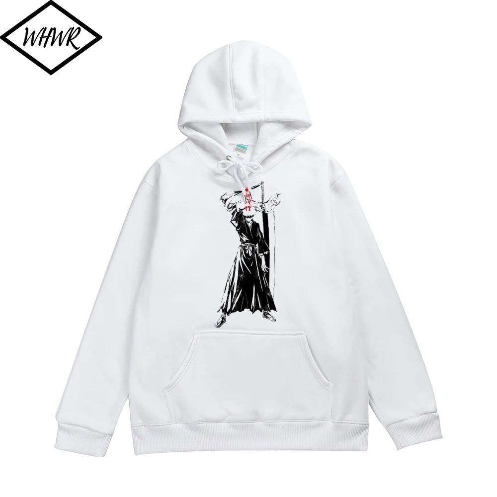 WHWR Streetwear Men's Thicken Sweatshirt Bleach Anime ZANGETSU Printed Japanese Harajuku Hoodies Casual Y2K Clothes for Men
WHWR Streetwear Men's Thicken Sweatshirt Bleach Anime ZANGETSU Printed Japanese Harajuku Hoodies Casual Y2K Clothes for Men