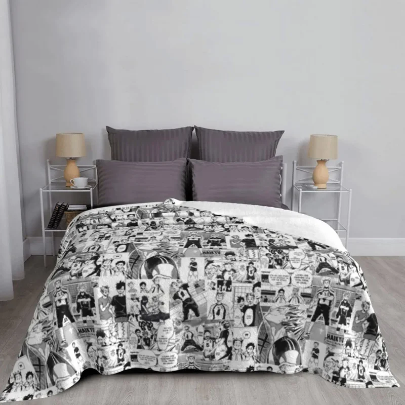 Bokuto Manga Collage Haikyuu Blankets Fleece Spring/Autumn Multi-function Soft Throw Blanket for Home Bedroom Rug Piece 
Bokuto Manga Collage Haikyuu Blankets Fleece Spring/Autumn Multi-function Soft Throw Blanket for Home Bedroom Rug Piece