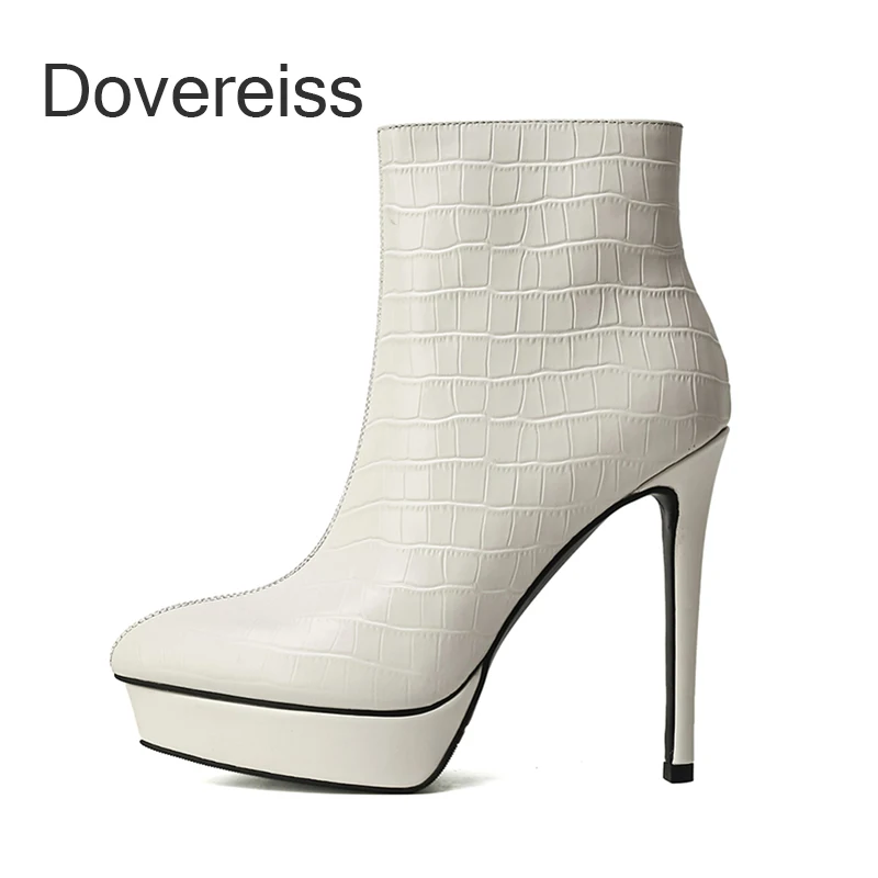 2022 Winter Short Boots Genuine Leather Women Fashion New Sexy Matin Boot Zipper Beige Clear Heels Stilettos Heels Ankle Boots40
2022 Winter Short Boots Genuine Leather Women Fashion New Sexy Matin Boot Zipper Beige Clear Heels Stilettos Heels Ankle Boots40