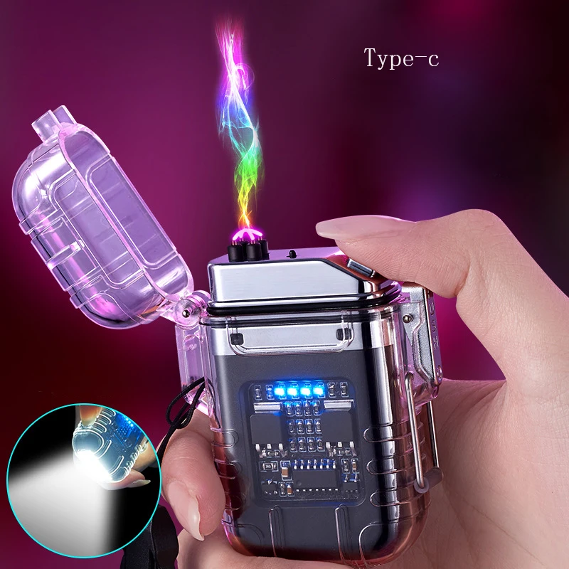 Creative Double Arc Lighter Portable Windproof LED Lighter Outdoor Camping Ignition Tool USB Fast Charging Lighter Gift For Men
Creative Double Arc Lighter Portable Windproof LED Lighter Outdoor Camping Ignition Tool USB Fast Charging Lighter Gift For Men