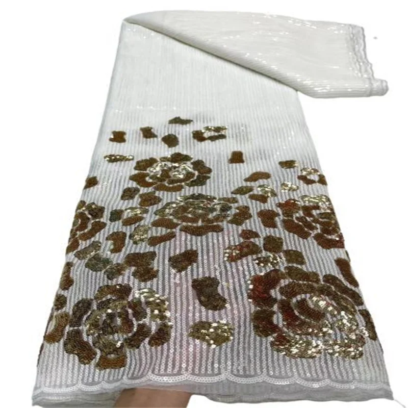Новейшая африканская кружевная ткань с блестками 2022, Высококачественный кружевной материал, французская нигерийская кружевная ткань для ж... 
Новейшая африканская кружевная ткань с блестками 2022, Высококачественный кружевной материал, французская нигерийская кружевная ткань для ж...
