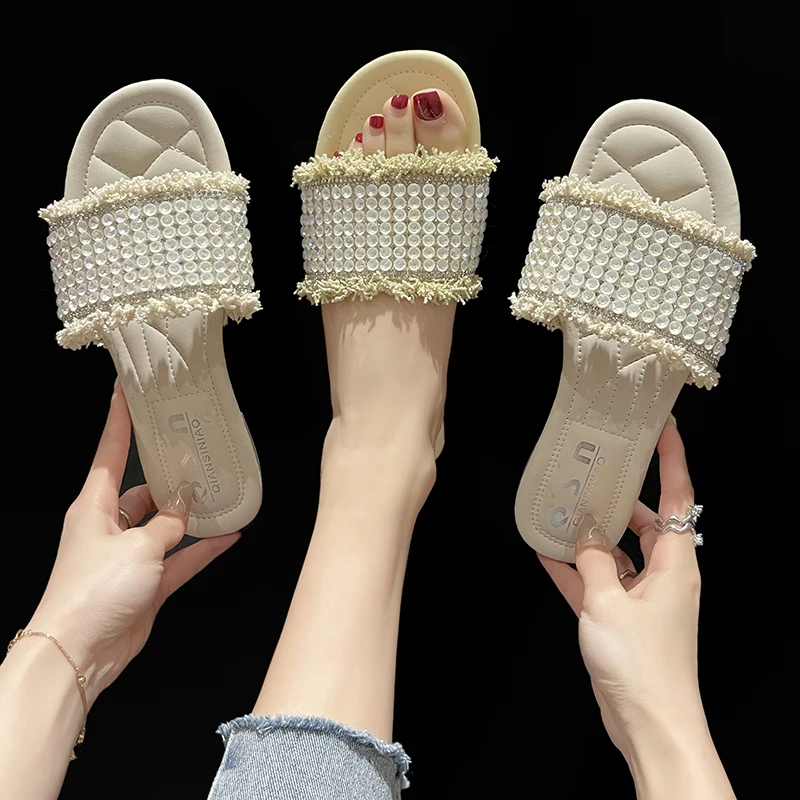 Slippers Casual Low Shoes Slides Slipers Women Luxury Soft Summer 2022 Flat PU Rome Fashion Rubber Fabric Shoes Slippers Soft Lo
Slippers Casual Low Shoes Slides Slipers Women Luxury Soft Summer 2022 Flat PU Rome Fashion Rubber Fabric Shoes Slippers Soft Lo