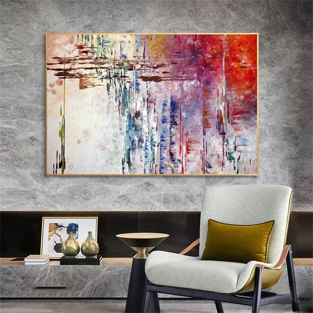 Modern Abstract Painting Colorful Canvas Painting Poster and Prints Wall Art Pictures for Living Room Home Decoration Cuadros
Modern Abstract Painting Colorful Canvas Painting Poster and Prints Wall Art Pictures for Living Room Home Decoration Cuadros