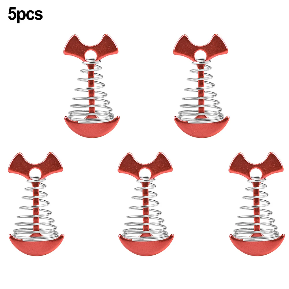 5pcs Deck Anchor Pegs Camping Fishbone Anchor Tent Peg Deck Floor Spring Nail Hiking Travel Tent Accessories Wholesale In Stock
5pcs Deck Anchor Pegs Camping Fishbone Anchor Tent Peg Deck Floor Spring Nail Hiking Travel Tent Accessories Wholesale In Stock
