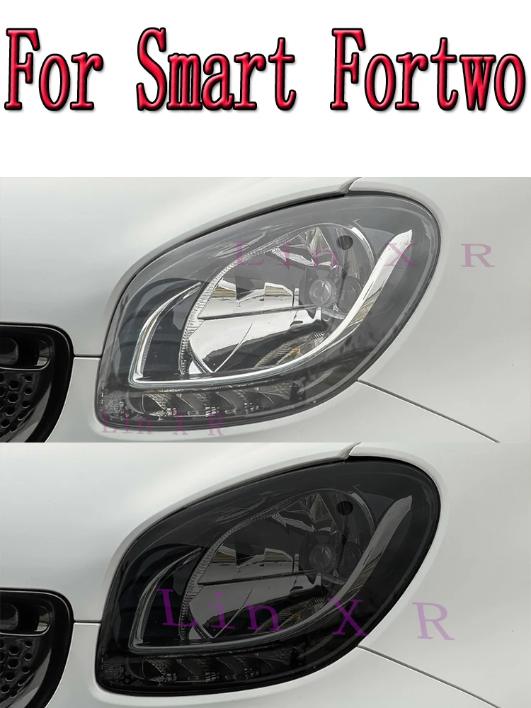 2 Pcs Car Headlight Protective Film Smoked Black Tint Wrap Vinyl Transparent TPU Sticker For Smart Fortwo 453 2016-Present
2 Pcs Car Headlight Protective Film Smoked Black Tint Wrap Vinyl Transparent TPU Sticker For Smart Fortwo 453 2016-Present