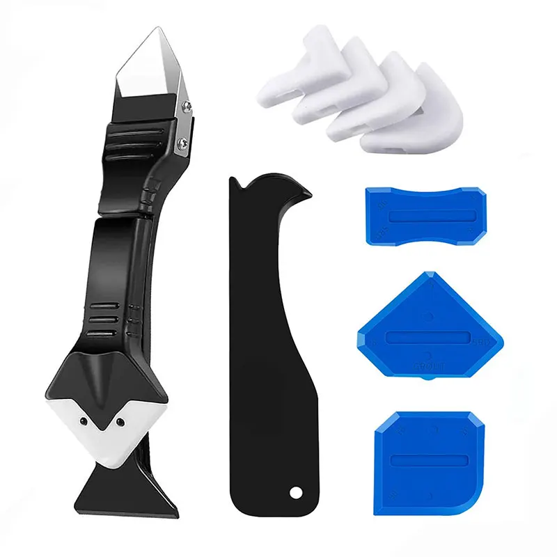 Silicone Remover Sealant Smooth Scraper Caulk Finisher Grout Kit Tools Floor Mould Removal Hand Tools Set Accessories
Silicone Remover Sealant Smooth Scraper Caulk Finisher Grout Kit Tools Floor Mould Removal Hand Tools Set Accessories
