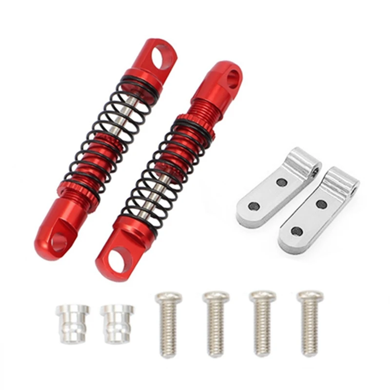 8X For WPL D12 RC Car Metal Rear Shock Absorber Damper With Mount Fixed Seat Upgrades Parts Accessories,1
8X For WPL D12 RC Car Metal Rear Shock Absorber Damper With Mount Fixed Seat Upgrades Parts Accessories,1