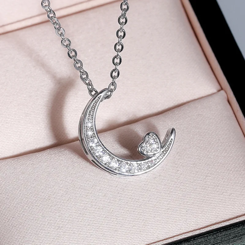 Fashion Moon Star Heart Zircon Pendant Necklace for Women Choker Chain Butterfly Geometric Wings Wedding Couple Jewelry Gifts
Fashion Moon Star Heart Zircon Pendant Necklace for Women Choker Chain Butterfly Geometric Wings Wedding Couple Jewelry Gifts