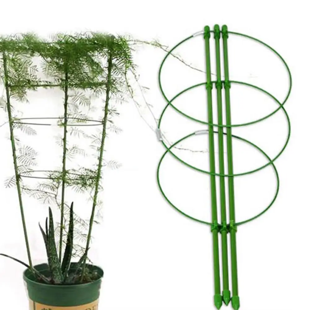 45cm Climbing Vine Rack Plant Potted Support Frame Plastic Coated Steel Flower Vegetables Decorative Trellis Bracket 1Pc
45cm Climbing Vine Rack Plant Potted Support Frame Plastic Coated Steel Flower Vegetables Decorative Trellis Bracket 1Pc