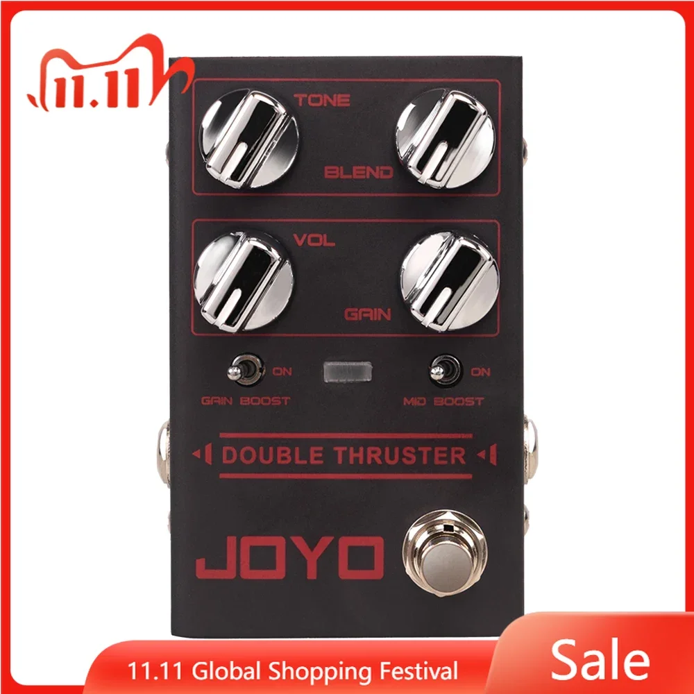 JOYO R-28 DOUBLE THRUSTER Bass Overdrive Pedal Sharp and Grainy High Frequency Tone Pedal Electric Bass Parts & Accessories
JOYO R-28 DOUBLE THRUSTER Bass Overdrive Pedal Sharp and Grainy High Frequency Tone Pedal Electric Bass Parts & Accessories