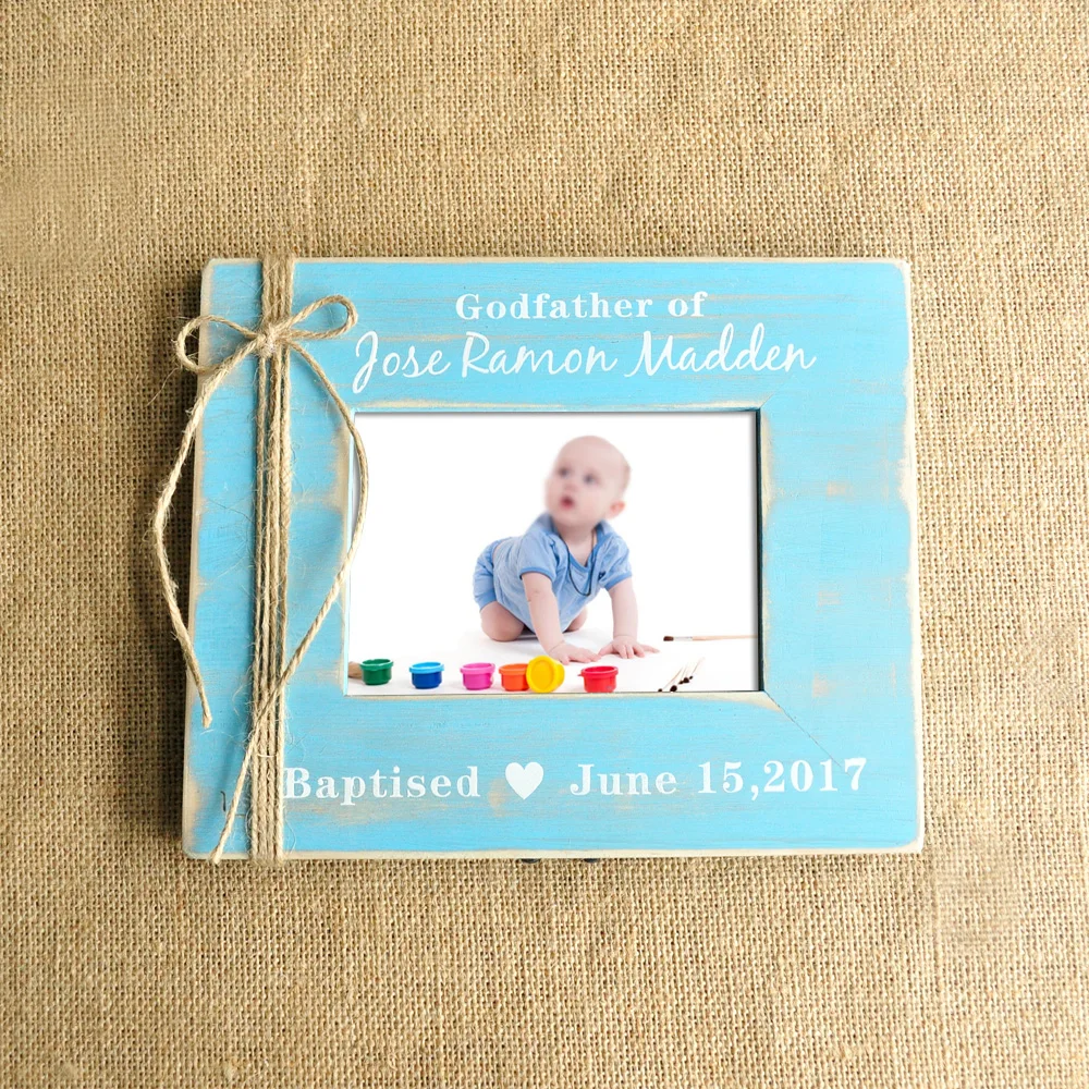 Personalized Photo Frame Wooden Picture Frame Gift for Godfather Baptism Gift Baby Shower Gift Photo Frame Blue Photo Frame
Personalized Photo Frame Wooden Picture Frame Gift for Godfather Baptism Gift Baby Shower Gift Photo Frame Blue Photo Frame