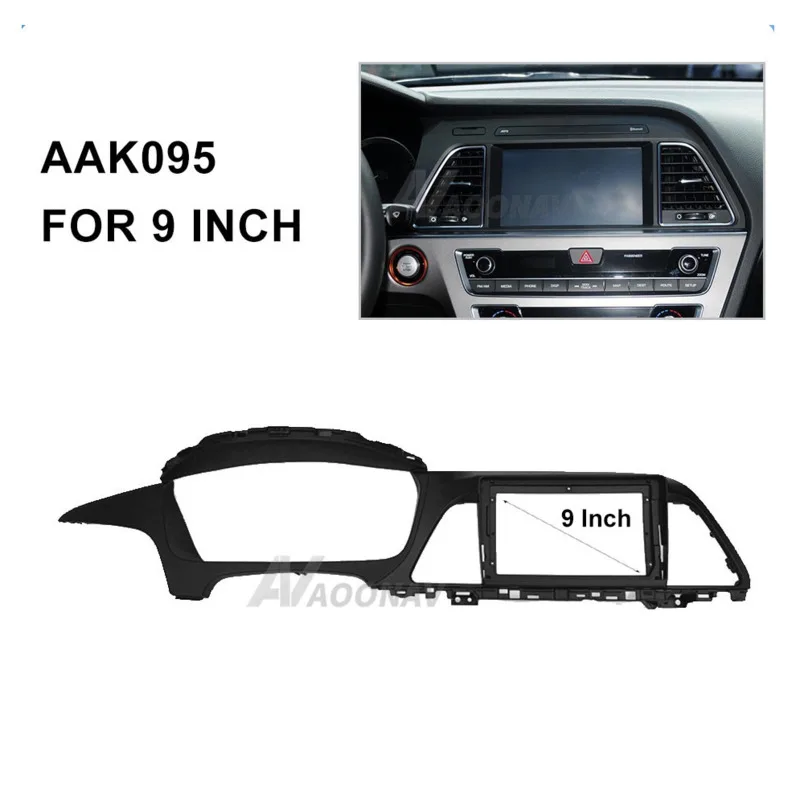 Navigation Large Screen Car Navigation Cover Frame 9 inch Modified Panel Bracket Fit for Hyundai 9th Generation Sonata 2015
Navigation Large Screen Car Navigation Cover Frame 9 inch Modified Panel Bracket Fit for Hyundai 9th Generation Sonata 2015