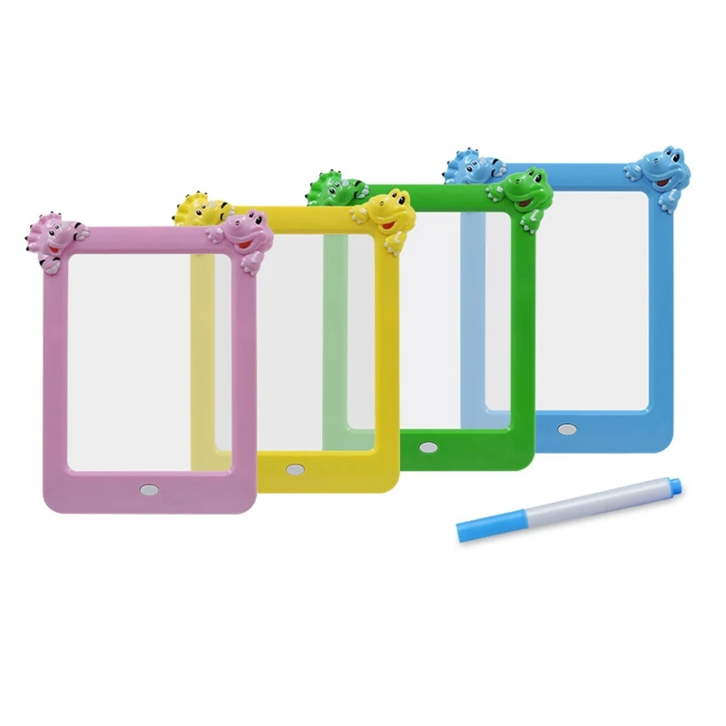 Q6PD Luminous Writing Pad Kids Painting Board w/ Transparent Screen Non-Trace Magic Scribble Pad Children Education Props
Q6PD Luminous Writing Pad Kids Painting Board w/ Transparent Screen Non-Trace Magic Scribble Pad Children Education Props
