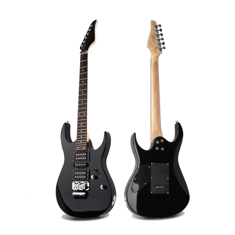 HUASHENG Double Rocking Electric Guitar Baking varnish OEM ODM 24 Fret High Gloss Basswood Guitar Electric for Beginner
HUASHENG Double Rocking Electric Guitar Baking varnish OEM ODM 24 Fret High Gloss Basswood Guitar Electric for Beginner