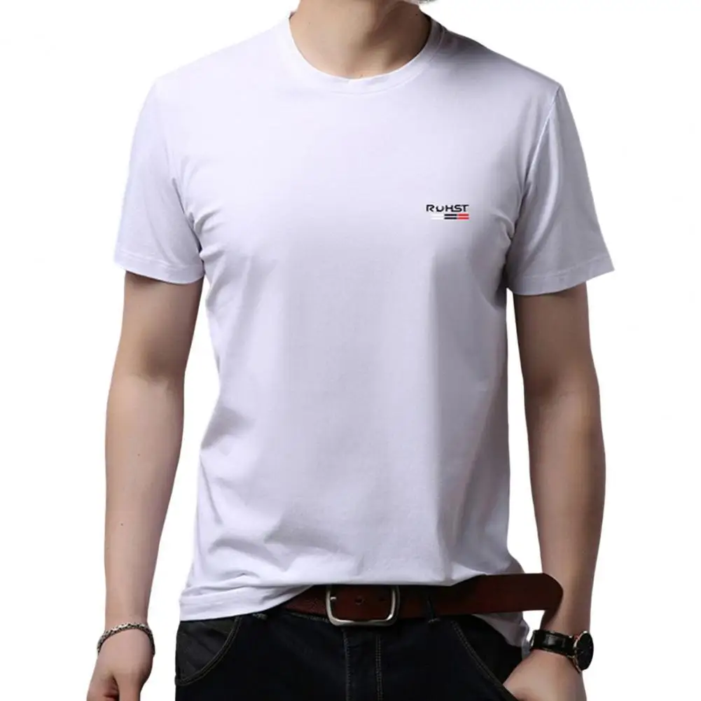 2022 Fashion Casual Men T-shirt O Neck Sweat Absorption Quick Dry Short Sleeves Summer Solid Color Shirt Male Clothes Camisole 
2022 Fashion Casual Men T-shirt O Neck Sweat Absorption Quick Dry Short Sleeves Summer Solid Color Shirt Male Clothes Camisole