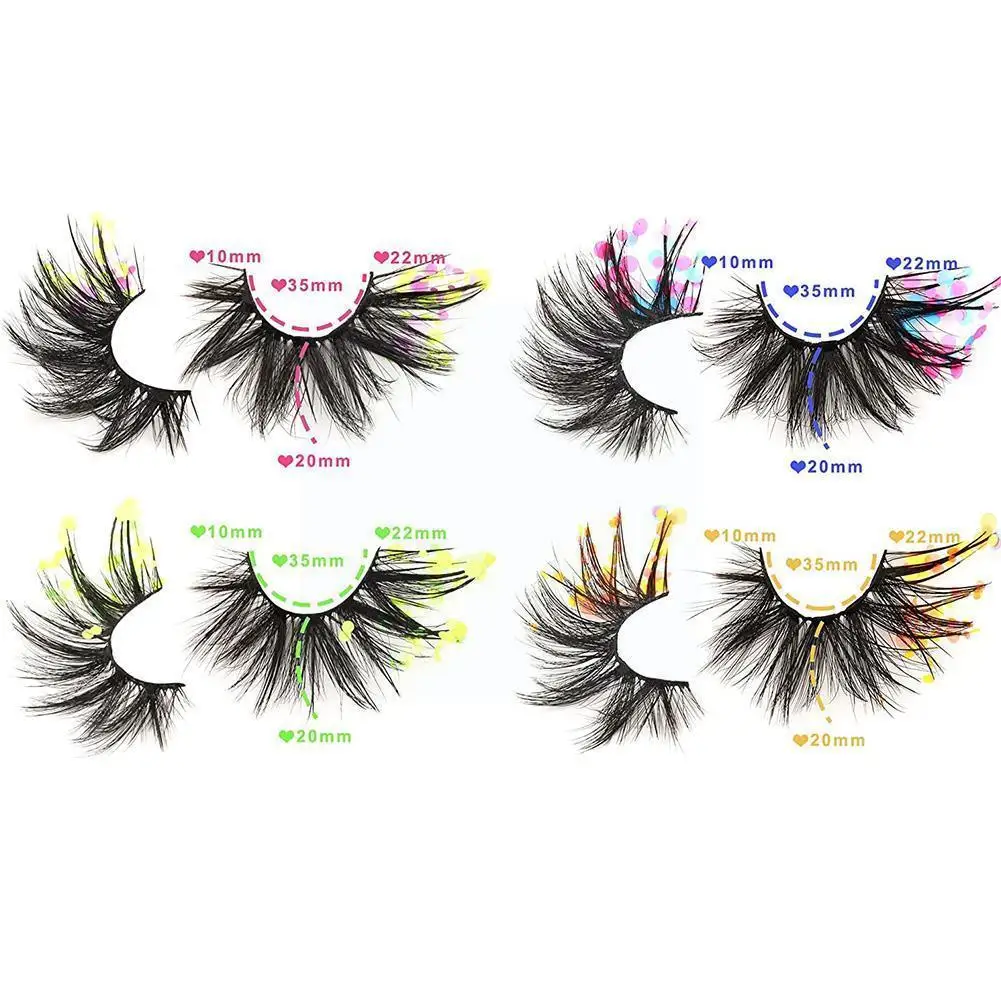 4 Pairs Of False Eyelashes Mink Eyelashes Fluffy Eyelashes Sable Messy Glitter Eyelashes Fluffy False Dramatic Eyelashes T0u4
4 Pairs Of False Eyelashes Mink Eyelashes Fluffy Eyelashes Sable Messy Glitter Eyelashes Fluffy False Dramatic Eyelashes T0u4