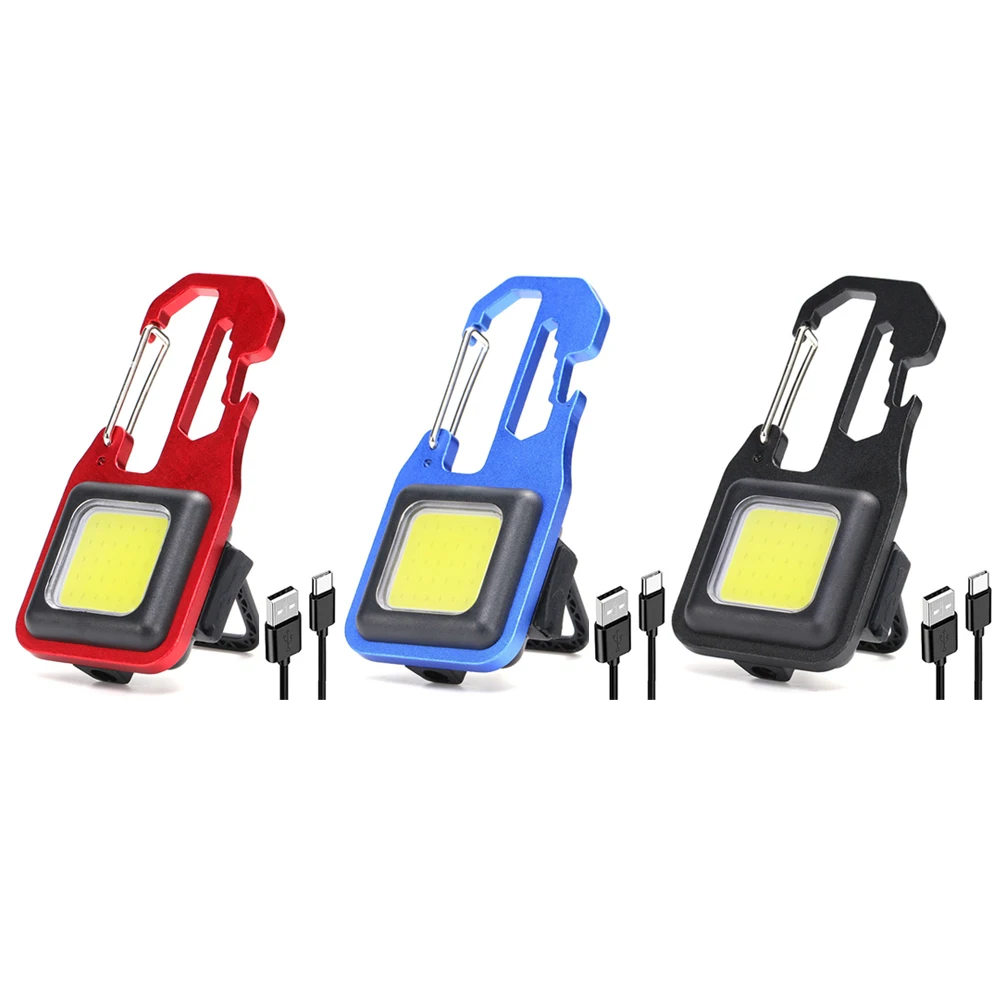 Portable Keychain Light Bottle Opener Rechargeable Mini COB LED Keychain Light 4 Gear IPX4 Waterproof for Outdoor Camping Hiking
Portable Keychain Light Bottle Opener Rechargeable Mini COB LED Keychain Light 4 Gear IPX4 Waterproof for Outdoor Camping Hiking