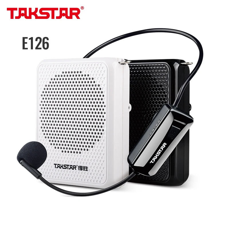 Takstar E126 Rechargeable Portable Digital Voice Amplifier Wireless Amp with Headworn Microphone for Tour Guides Teachers Speech
Takstar E126 Rechargeable Portable Digital Voice Amplifier Wireless Amp with Headworn Microphone for Tour Guides Teachers Speech