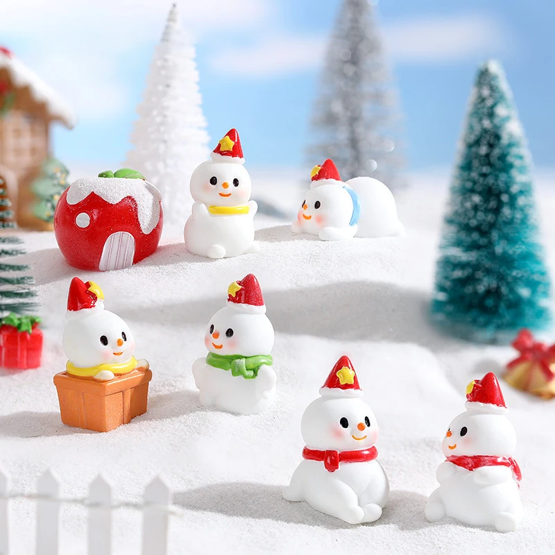 Dollhouse Miniature Snowman Resin Crafts Merry Christmas Decoration For Home Figurines Ornament Micro Landscape New Year Decor
Dollhouse Miniature Snowman Resin Crafts Merry Christmas Decoration For Home Figurines Ornament Micro Landscape New Year Decor