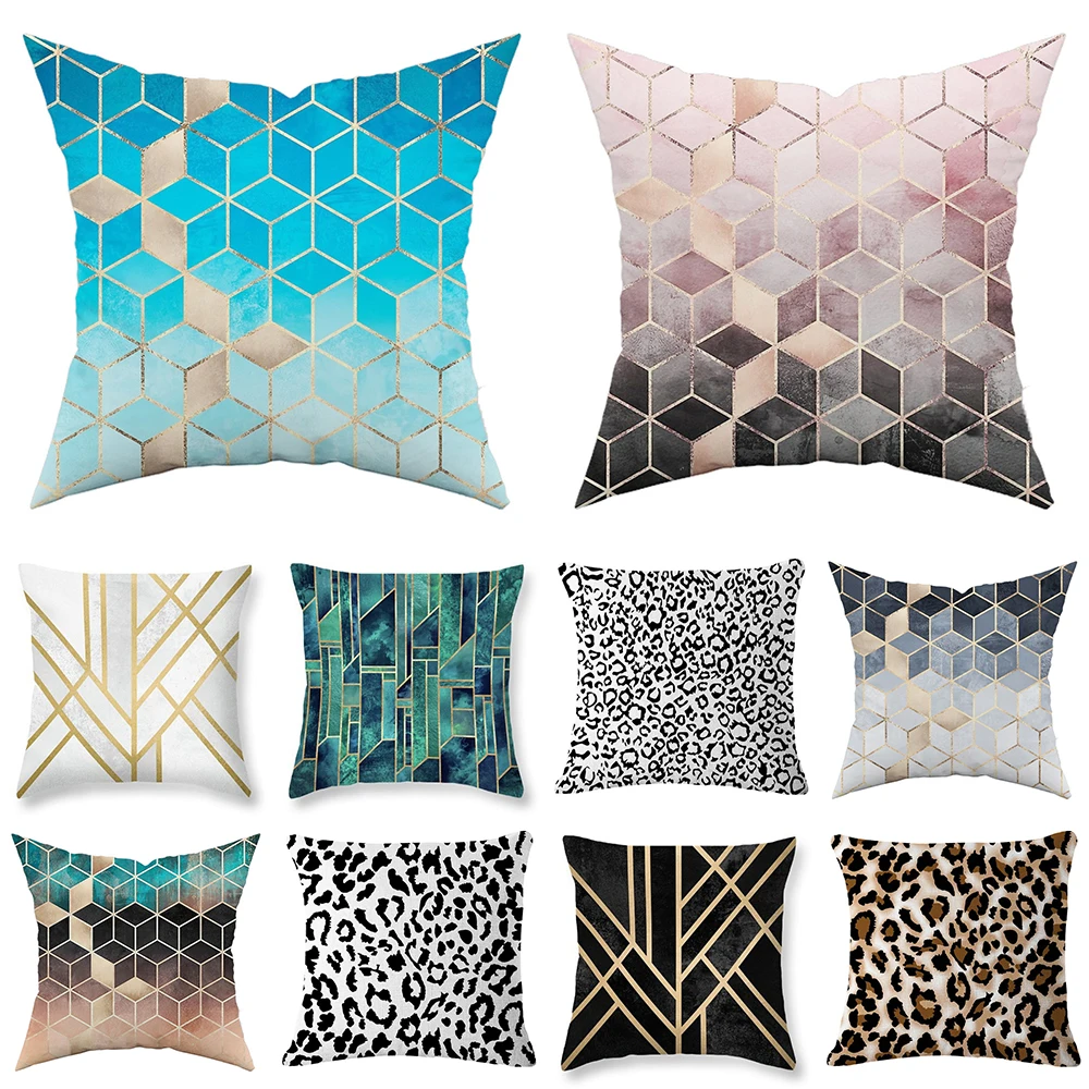 Pink marble geometric pattern cushion cover for home living room office decoration sofa car pillow cover
Pink marble geometric pattern cushion cover for home living room office decoration sofa car pillow cover