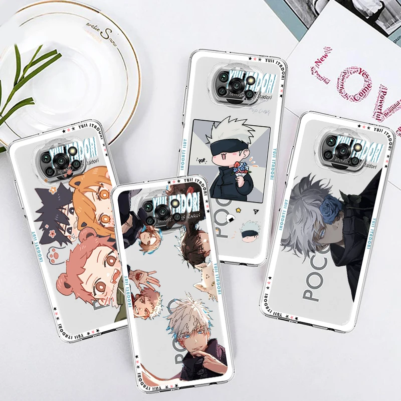 Jujutsu Kaisen Yuji Itadori Phone Case For Xiaomi Mi Poco X4 X3 NFC F4 F3 GT M4 M3 X2 F2 F1 Pro C3 5G Transparent Cover
Jujutsu Kaisen Yuji Itadori Phone Case For Xiaomi Mi Poco X4 X3 NFC F4 F3 GT M4 M3 X2 F2 F1 Pro C3 5G Transparent Cover