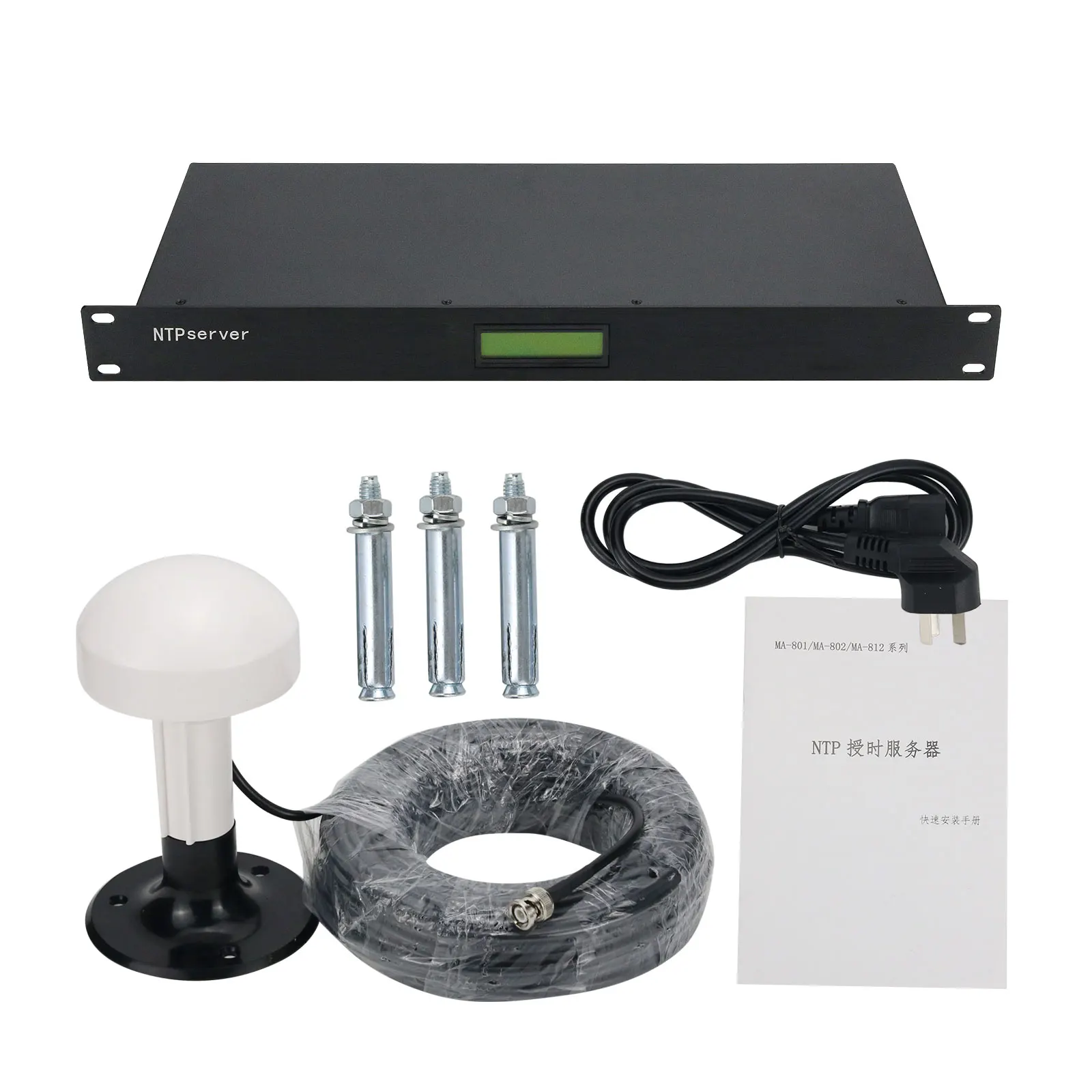 MA-802/G Network Timer Server NTP Timer Server with 30m Antenna Support for GPS Timing
MA-802/G Network Timer Server NTP Timer Server with 30m Antenna Support for GPS Timing