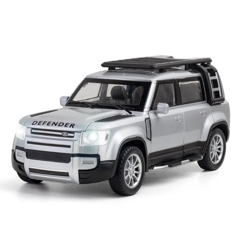 1:24 Land Rover Defender SUV Toy Alloy Car Diecast Toy Vehicle Metal Car Model Collection Toys For Kids Gifts A399
1:24 Land Rover Defender SUV Toy Alloy Car Diecast Toy Vehicle Metal Car Model Collection Toys For Kids Gifts A399