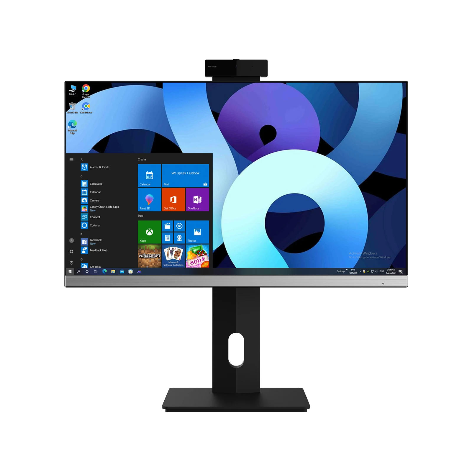 JWIPC 23.8" Intel Core i7 8GB DDR4 512GB SSD Camera Office Windows 11 Pro 4G AMD Graphics Gaming All in one Computer
JWIPC 23.8" Intel Core i7 8GB DDR4 512GB SSD Camera Office Windows 11 Pro 4G AMD Graphics Gaming All in one Computer