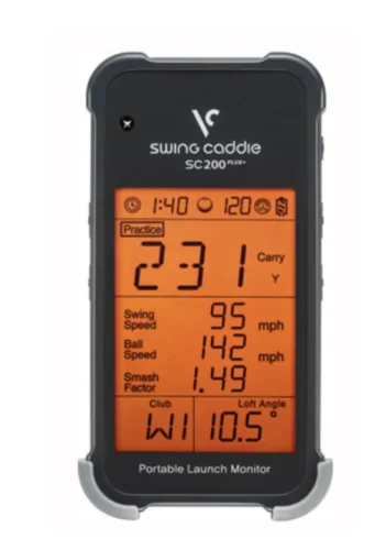 

aa New Swing Caddie SC200 PLUS Portable Golf Launch Monitor