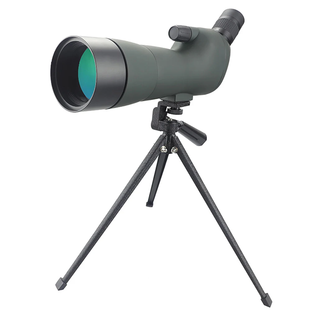20-60x60mm BK4 Prism Spotting Scope with Camera Tripod 45-Degree Angled Big Eyepiece Waterproof Fogproof FMC Spotter
20-60x60mm BK4 Prism Spotting Scope with Camera Tripod 45-Degree Angled Big Eyepiece Waterproof Fogproof FMC Spotter