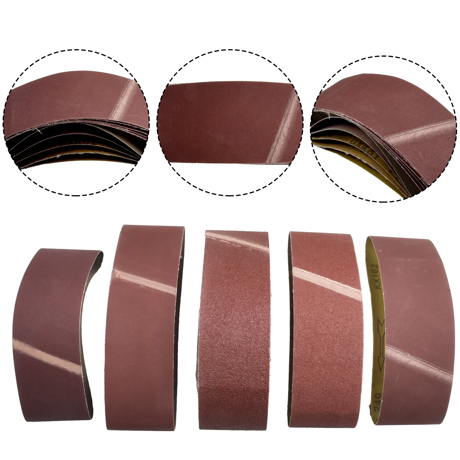 5pcs 75*533mm Sanding Belt 60-240 Grits Abrasive Band Sanding Screen Belt Soft Cloth For Wood Soft Metal Polishing Tools
5pcs 75*533mm Sanding Belt 60-240 Grits Abrasive Band Sanding Screen Belt Soft Cloth For Wood Soft Metal Polishing Tools