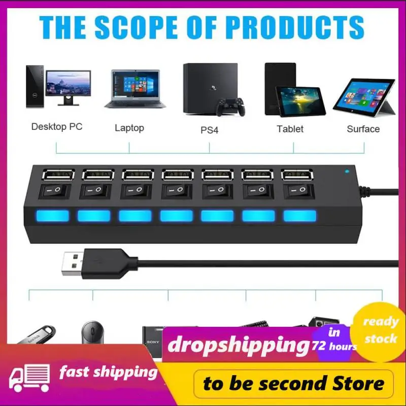 For Audio System For Pc Computer For U Disk For Laptop 4-port/7-port Splitter Usb 2.0 Hub Pc Accessories Laptop Accessories
For Audio System For Pc Computer For U Disk For Laptop 4-port/7-port Splitter Usb 2.0 Hub Pc Accessories Laptop Accessories