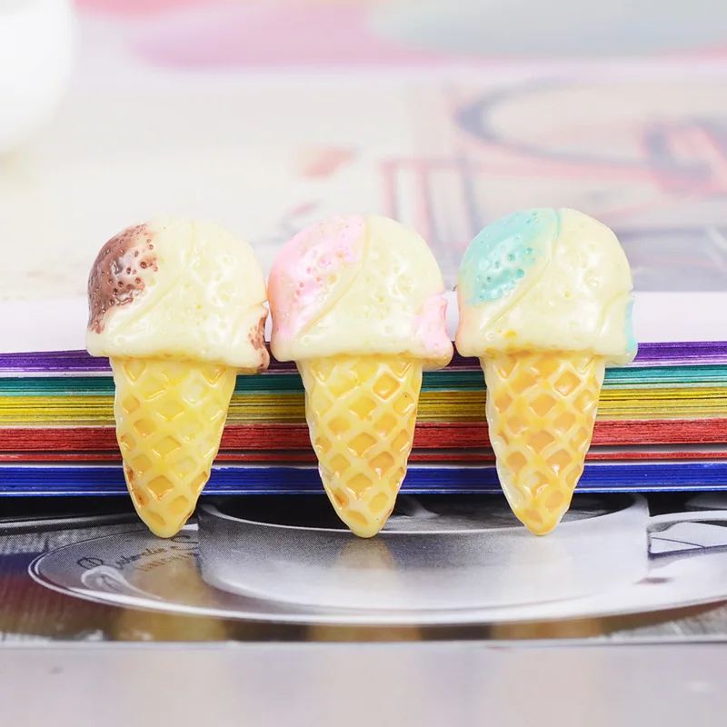 10Pcs Simulation Ice Cream Flatback Resin Cabochon Mini Food Decoration Crafts DIY Embellishments for Scrapbooking Accessories
10Pcs Simulation Ice Cream Flatback Resin Cabochon Mini Food Decoration Crafts DIY Embellishments for Scrapbooking Accessories