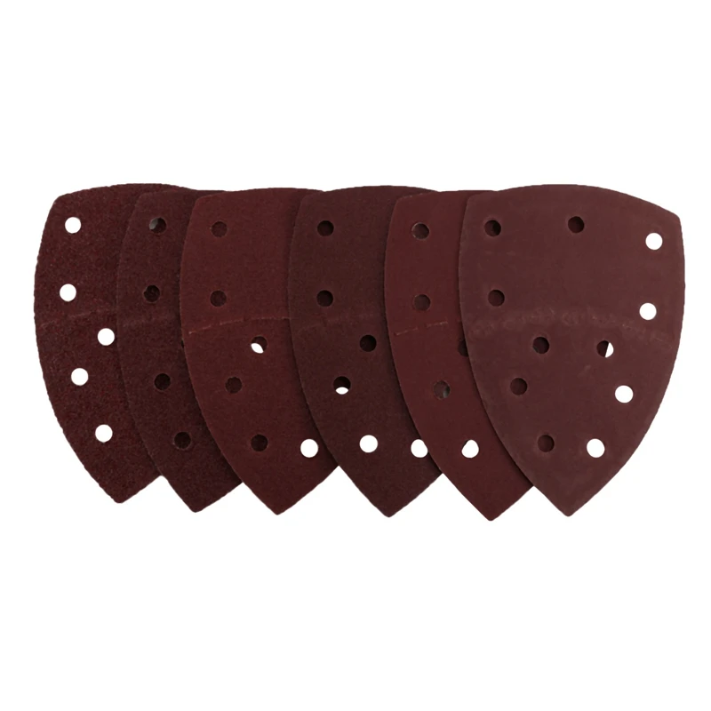 60 Pcs Mouse Sandpaper Triple-Cornered Sanding Sheets For PSM Multi Sander, 11 Hole Assorted Grits 40/60/80/120
60 Pcs Mouse Sandpaper Triple-Cornered Sanding Sheets For PSM Multi Sander, 11 Hole Assorted Grits 40/60/80/120