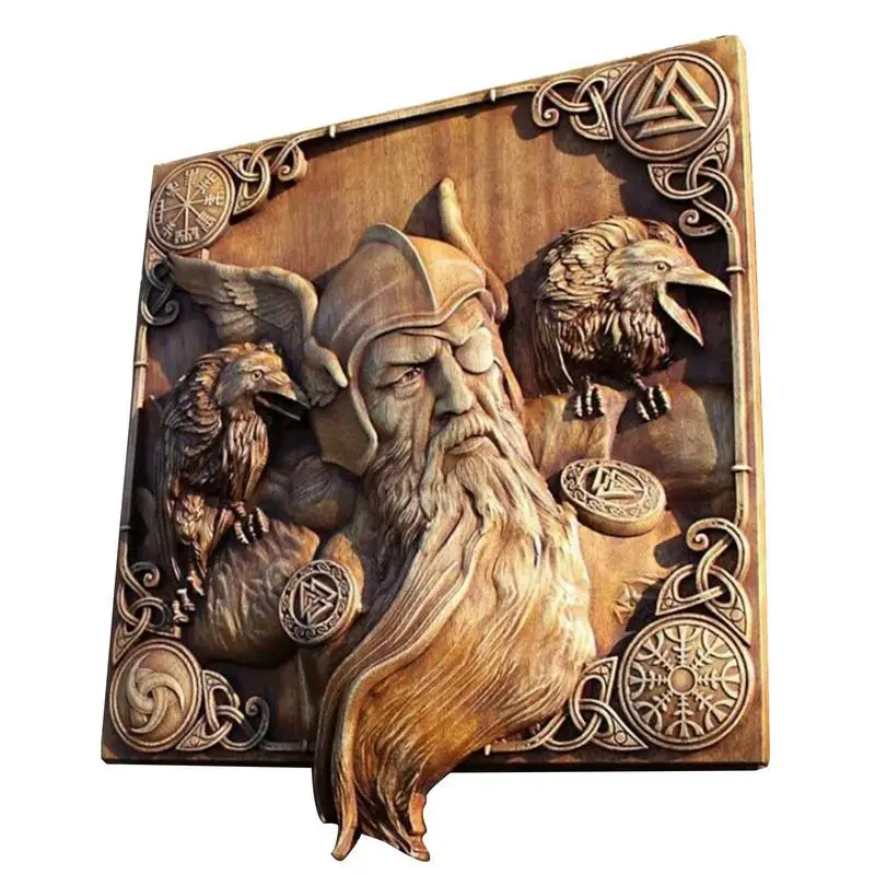 Деревянные вороны Odin, мифология викингов, значок, скандинавские языческие боги, резьба по дереву, настенный Декор для дома и кухни
Деревянные вороны Odin, мифология викингов, значок, скандинавские языческие боги, резьба по дереву, настенный Декор для дома и кухни