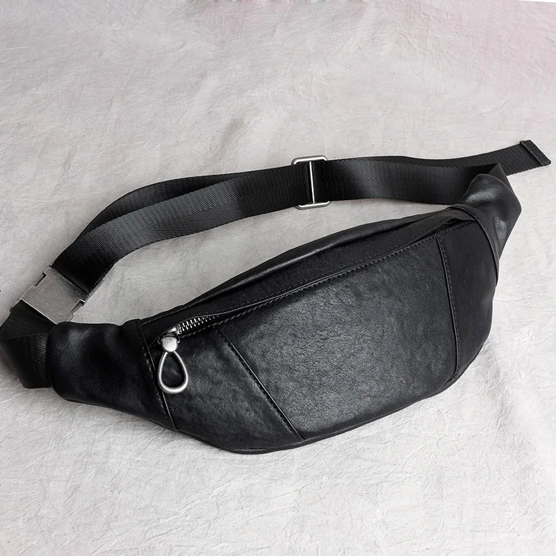 AETOO Top layer cowhide men's chest bag, leather casual fashion men's shoulder bag, chest bag
AETOO Top layer cowhide men's chest bag, leather casual fashion men's shoulder bag, chest bag