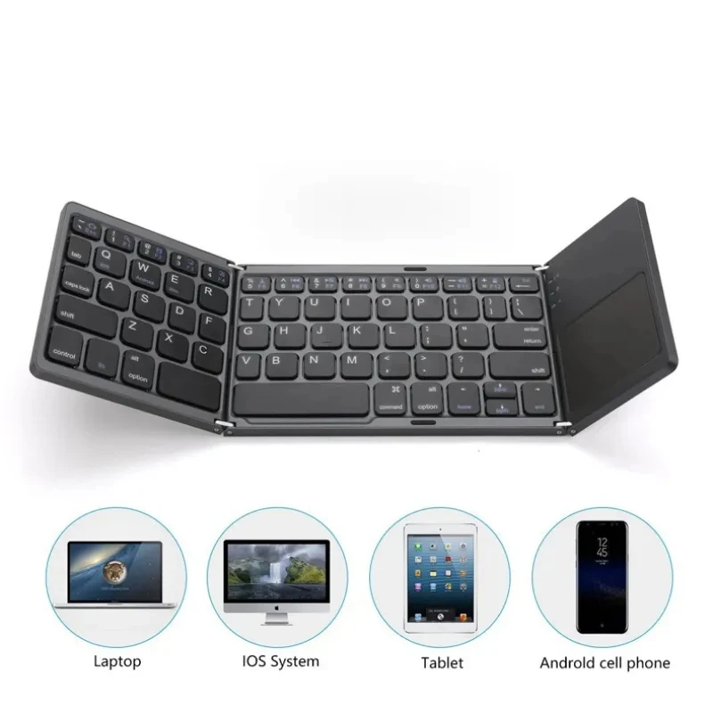 Light-Handy Mini Portable Folding Keyboard Wireless Bluetooth Keyboard Rechargeable For IOS Android Windows i Pad Tablet Phone
Light-Handy Mini Portable Folding Keyboard Wireless Bluetooth Keyboard Rechargeable For IOS Android Windows i Pad Tablet Phone