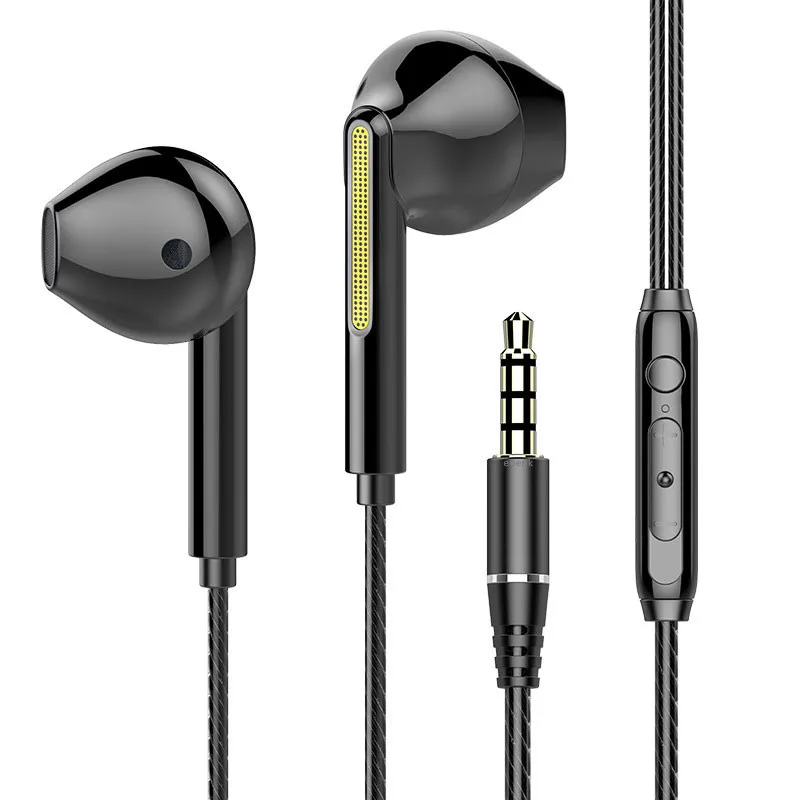 3.5mm Wired Earphones Headphone with Mic Earbuds Headset Stereo Noise Isolating Wired Earphone for Samsung Xiaomi
3.5mm Wired Earphones Headphone with Mic Earbuds Headset Stereo Noise Isolating Wired Earphone for Samsung Xiaomi